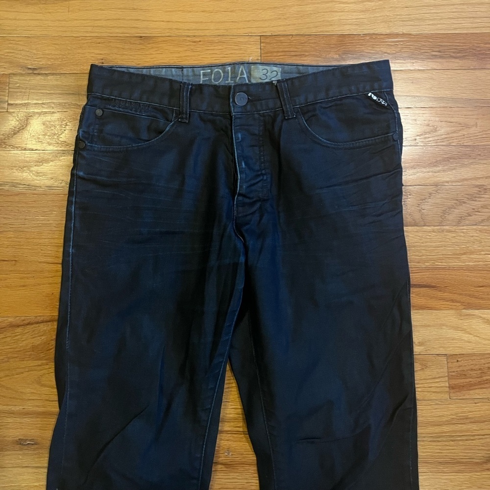 INDUSTRIE Australia Dark Wash straight Jeans 32 - Picture 3 of 7